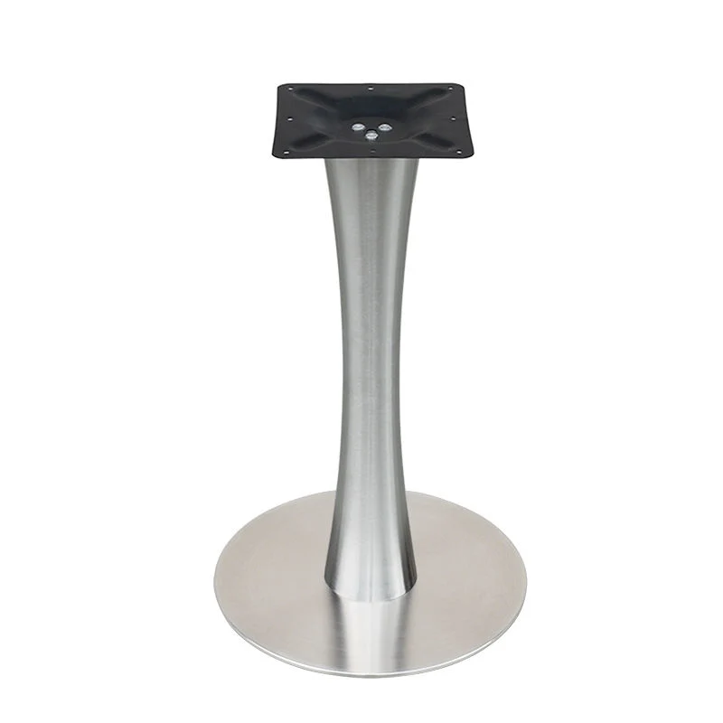 Modern Stainless Steel Round Dining Table Base